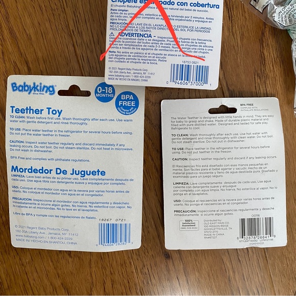 🌼FREE with bundle of 3+ items!🌼 Baby teether bundle NWT - Picture 2 of 2
